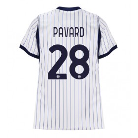 Dámské fotbalový oblečení Inter Milan Benjamin Pavard #28 Venkovní košile 2026-27 Krátkým Rukávem
